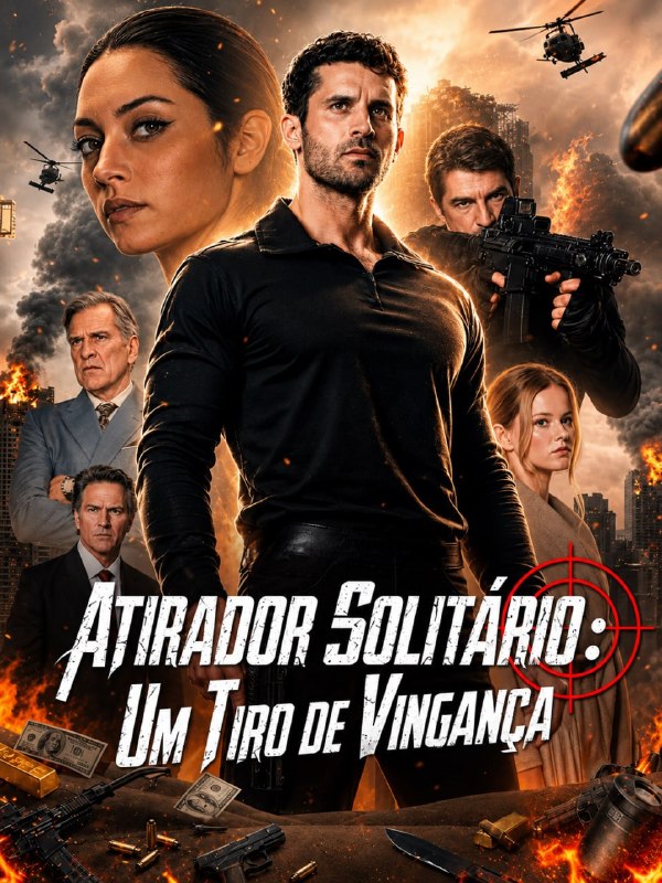 Capa de Atirador Solitário: Um Tiro de Vingança