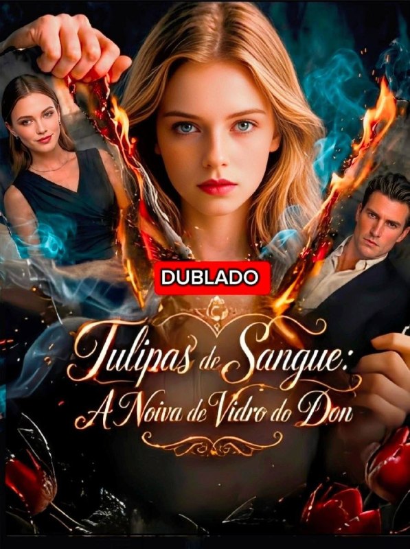 Capa de Tulipas de Sangue: A Noiva de Vidro do Don